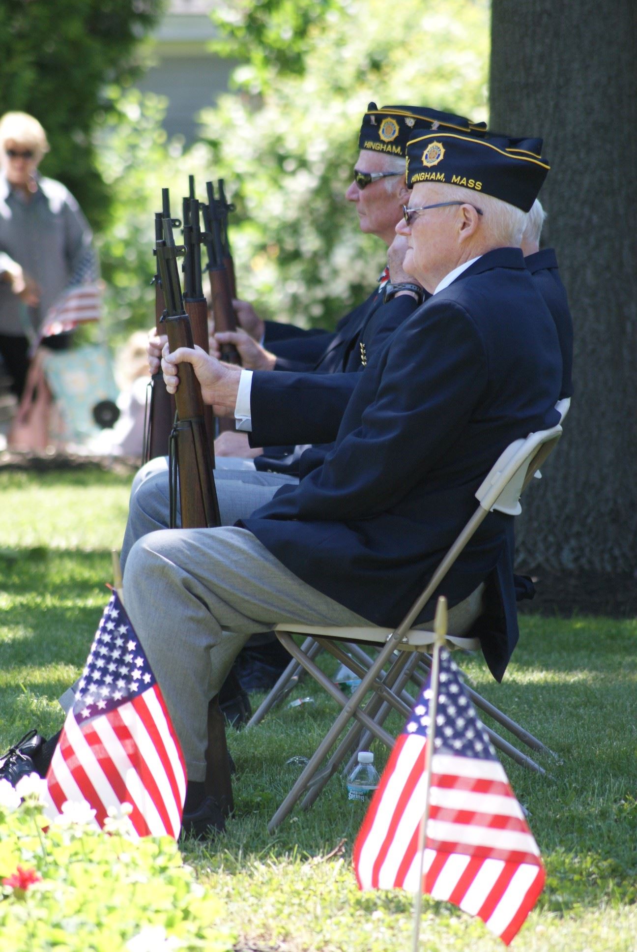 Hingham American Legion and VFW Rifle Squads